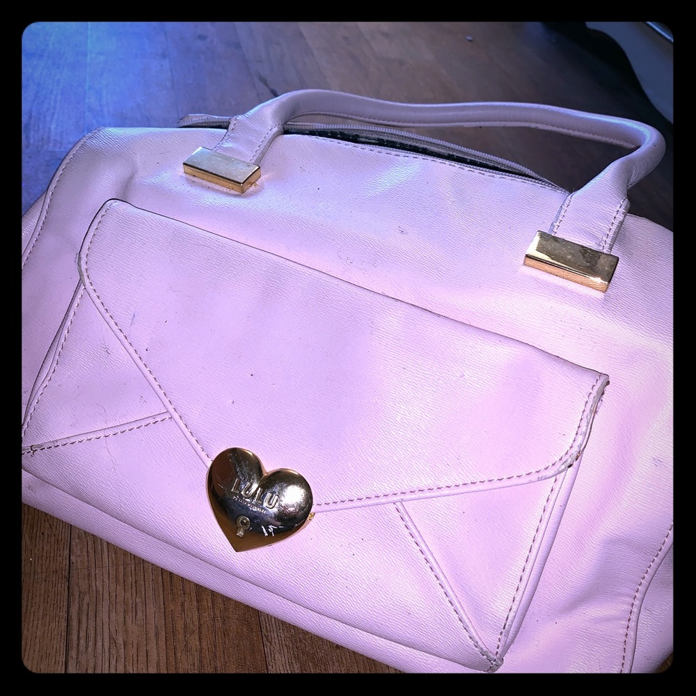 LULU pink purse